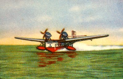 Rohrbach Rocco水上飞机，1920年代，1932年。 作者 不明
