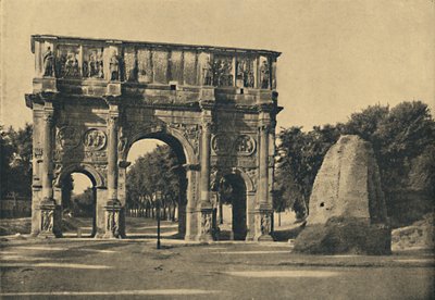 罗马-君士坦丁凯旋门公元315年，1910年 作者 不明