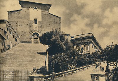 罗马-Capitoline山上Aracoeli的S.Maria教堂，1910年 作者 不明
