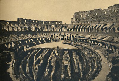 罗马-Flavien Ampitheatre，1910年。 作者 不明