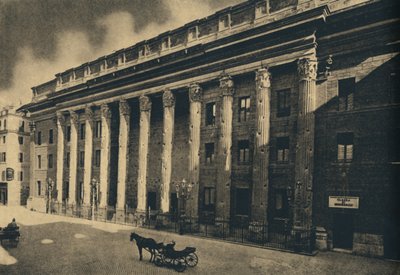 罗马-彼得拉广场（Piazza di Pietra），1910年 作者 不明