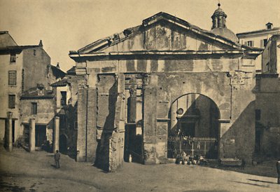 罗马-奥克塔维亚门廊，1910年 作者 不明