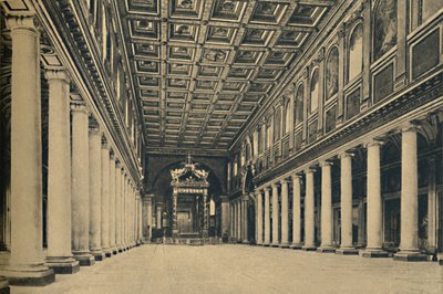 罗马-S.Maria Maggiore。主舰，1910年。 作者 不明