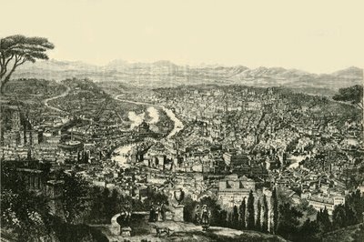 1890年，罗马。 作者 不明