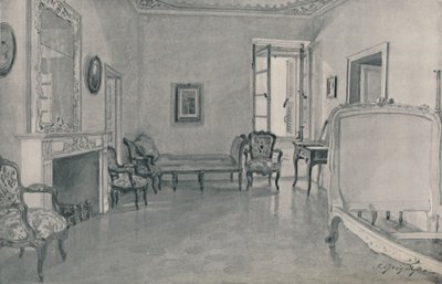 拿破仑出生的房间，1896年 作者 不明