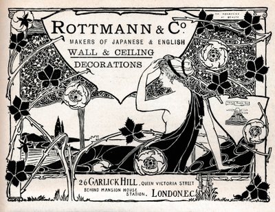 Rottmann＆Co.，日文和英文墙与天花板装饰的制造商，1897年 作者 不明