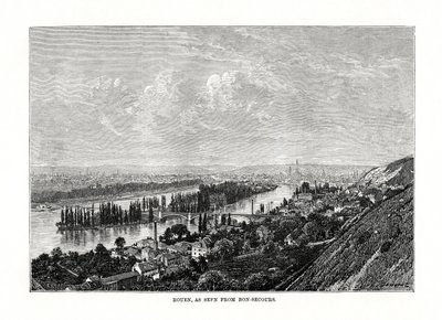 鲁昂，法国诺曼底，1879年 作者 不明