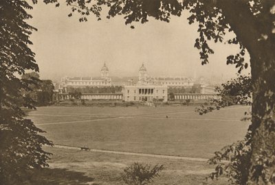 格林威治皇家海军学院，曾经是残疾人士水手医院，c1935年。 作者 不明