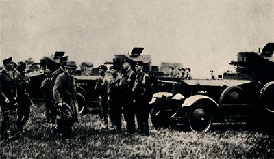 1918年，1945年在德国的皇家坦克团。 作者 不明