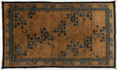 地毯，清代，1662-1722年。 作者 不明