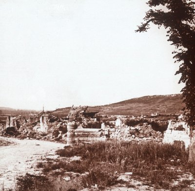 法国北部Chauny遗址，c1914-c1918 作者 不明