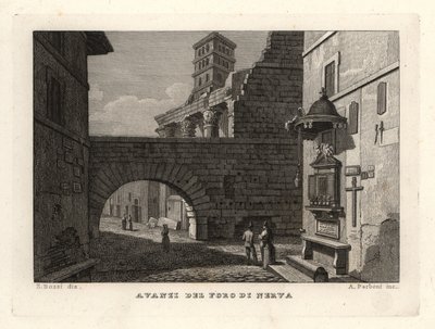 Ruins of the Forum of Nerva, Foro di Nerva, Rome 作者 不明