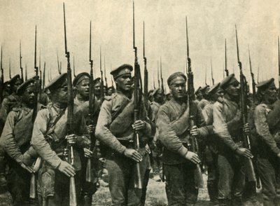 俄国士兵，第一次世界大战，1914年，c1920。 作者 不明
