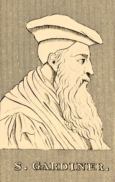 加德纳（S. Gardiner），1483-1555，1830年。 作者 不明