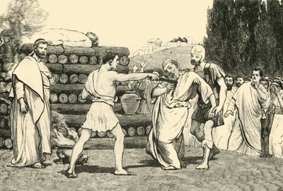 牺牲文摘，1890年。 作者 不明