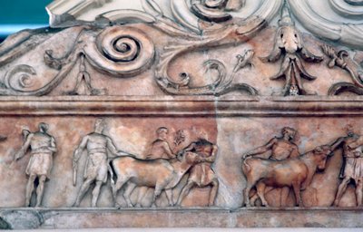 罗马Ara Pacis的牺牲场面 作者 不明