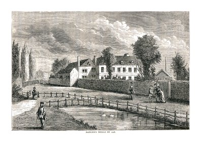 萨德勒斯·威尔斯（Sadlers Wells），1756年 作者 不明