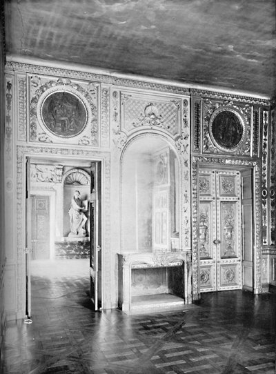 沙龙，餐厅的门可直通-HôtelLauzun，1903年 作者 不明