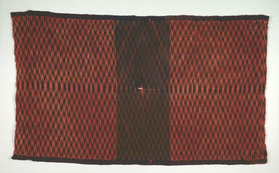 Saltillo样式毯子Sarape，c。 1870年。 作者 不明