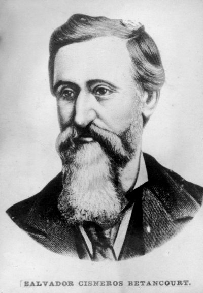 萨尔瓦多·西斯内罗斯·贝当古尔（Salvador Cisneros Betancourt），圣卢西亚侯爵（1828-1914年），古巴政客，1910年 作者 不明