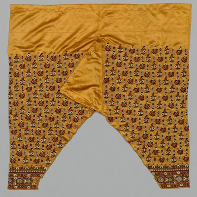Salwar：女式长裤，1800年代-1900年代初期。 作者 不明