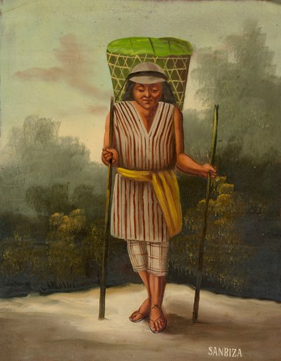 桑比扎人，1914年前。 作者 不明