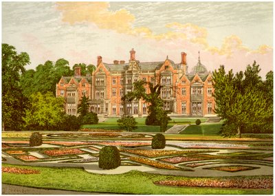 诺福克郡桑德灵厄姆（Sandringham），威尔士亲王的故居，建于1880年 作者 不明