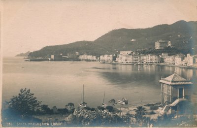 圣玛格丽塔·利古雷（Santa Margherita Ligure），摄于1910年。 作者 不明