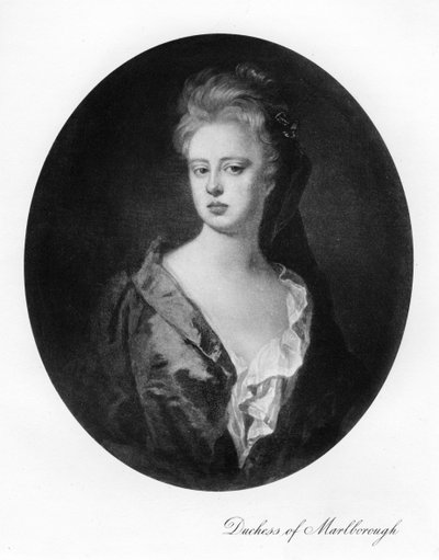 莎拉·丘吉尔（Sarah Churchill），马尔伯勒公爵夫人，1907年 作者 不明