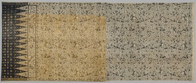 布裙，1800年代。 作者 不明