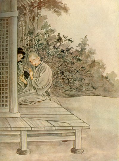 Sawaichi ...重复了佛教的祈求：Namu Amida Butsu，1919年。 作者 不明