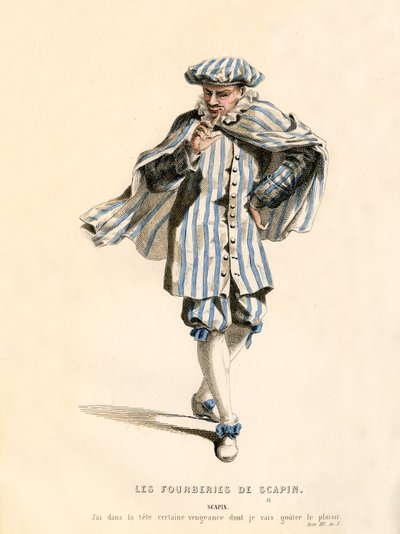 Scapin，1868年。 作者 不明