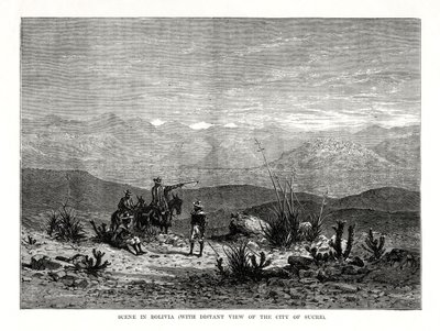 1877年玻利维亚风光 作者 不明