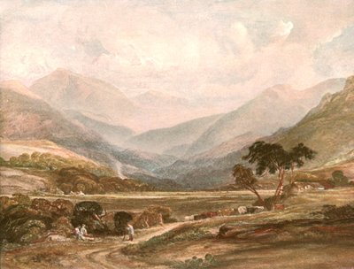 格伦·洛奇（Glen Lochy）的场景，摄于c1900年。 作者 不明