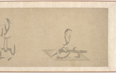 陶渊明的生活场景第二部分，明朝，1368-1644。 作者 不明