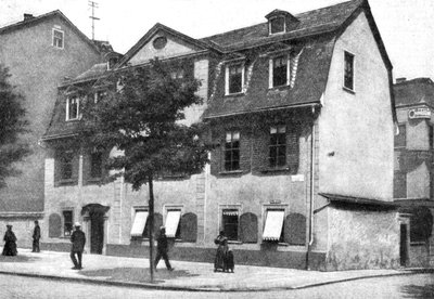 席勒斯故居，德国雅典，德国，1922年 作者 不明