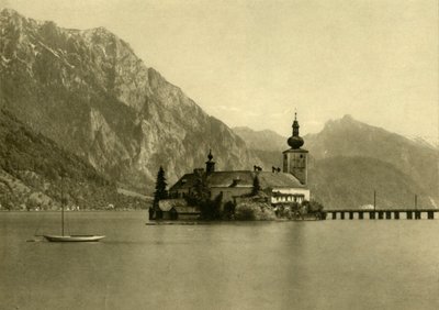 Castle Ort，特劳恩湖，上奥地利州，c1935。 作者 不明