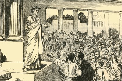 Scipios呼吁人民，1890年。 作者 不明