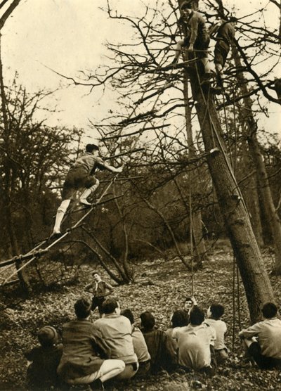 童子军实践开拓》，1944年。 作者 不明