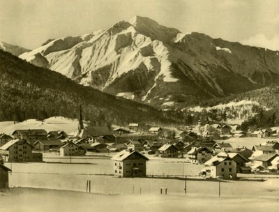 奥地利蒂罗尔州的泽费尔德，摄于1935年。 作者 不明