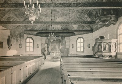 西格洛拉教堂，斯堪森露天博物馆，斯德哥尔摩，1925年 作者 不明