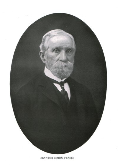 西蒙·弗雷泽（Simon Fraser）参议员，1911年。 作者 不明