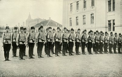塞尔维亚骑兵巡游，1919年。 作者 不明