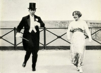 西摩·希克斯（Seymour Hicks）和埃拉琳·泰里斯（Ellaline Terriss），c1907年，1947年。 作者 不明