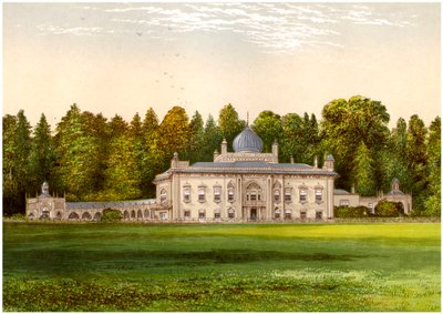 格洛斯特郡塞切科特（Sezincote），克劳斯特（Baronet Rushout）的住所，c1880 作者 不明