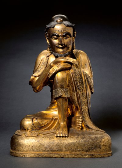 释迦牟尼为禁欲主义者，建于1300年代初期。 作者 不明