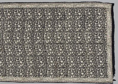 披肩，1800年代。 作者 不明
