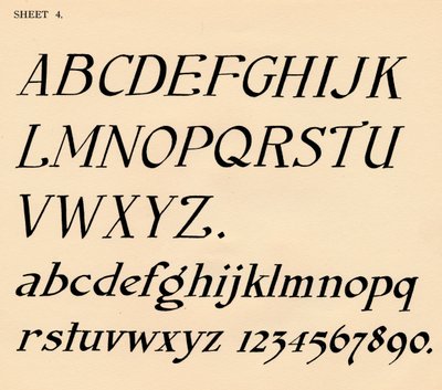 第4页，来自字母表组合，1929年 作者 不明