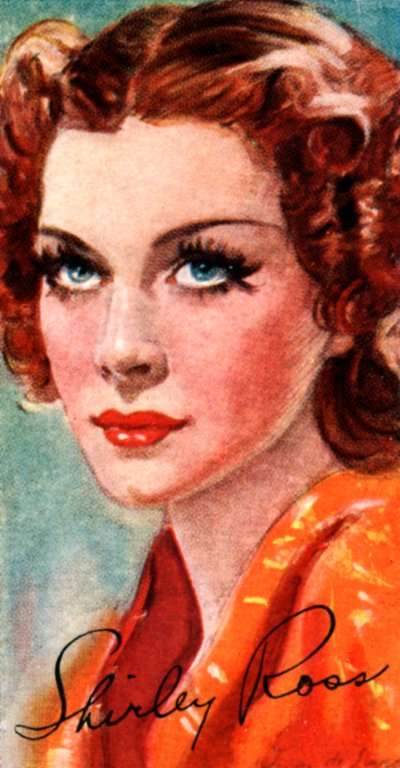 雪莉·罗斯（Shirley Ross），1913-1975年，美国电影女演员，二十世纪 作者 不明