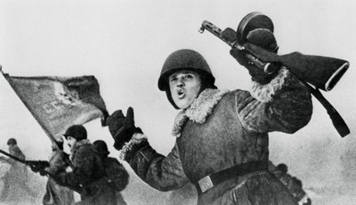 1943年1月，列宁格勒被围困 作者 不明